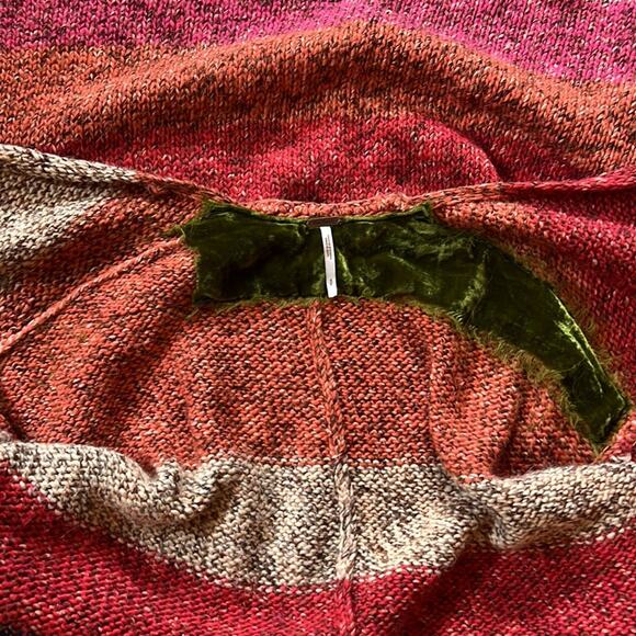 Free People On My Mind Long Line Open Front Cardigan- Size S - Picture 8 of 11